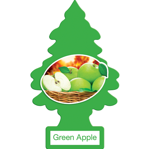 Little Trees Air Freshener - GREEN APPLE - Classic Hanging Car/Home/Office – AU Stock
