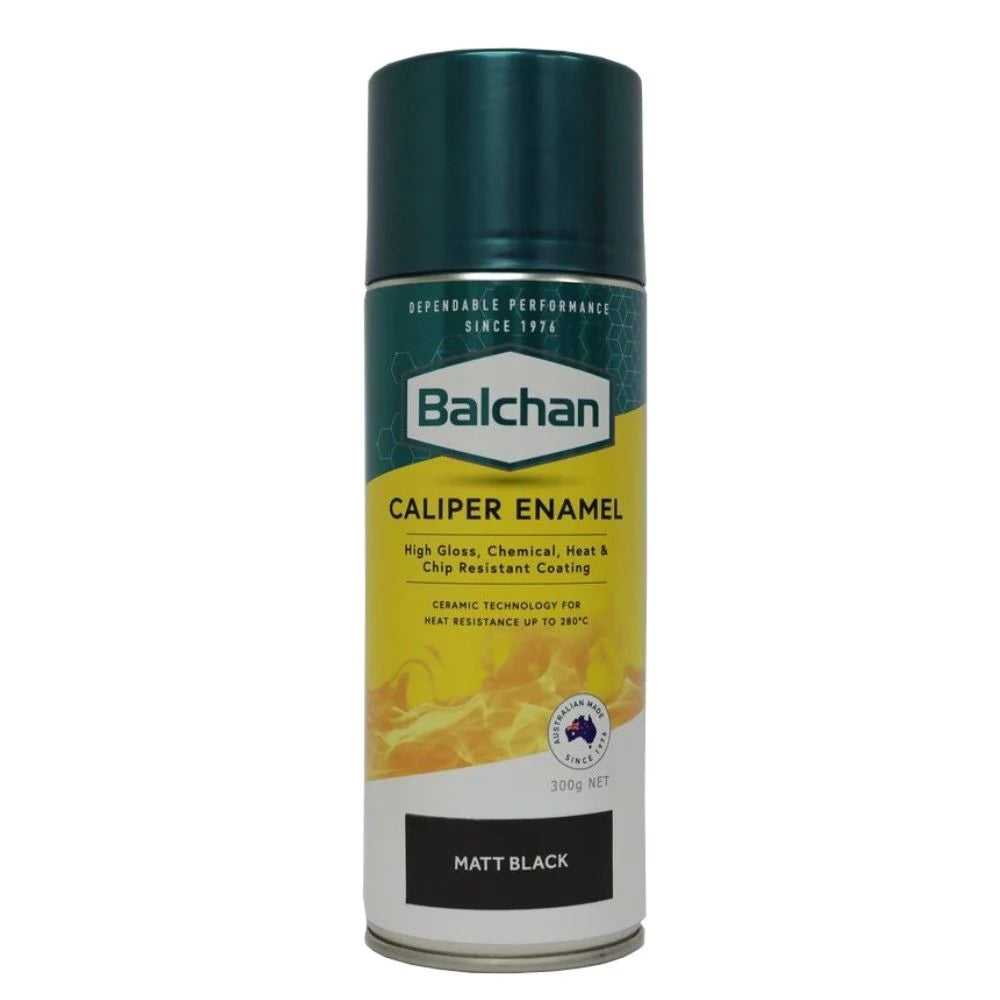 Balchan Caliper Enamel Paint 300g – Matt Black – High-Heat Brake Caliper
