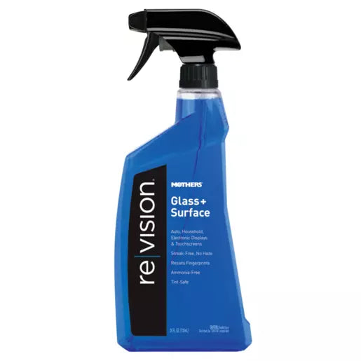 Mothers Revision Glass & Surface Cleaner 710ml Streak-Free Window