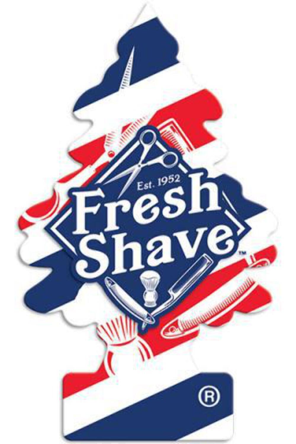 Little Trees Air Freshener - FRESH SHAVE - Classic Hanging Car/Home/Office – AU Stock