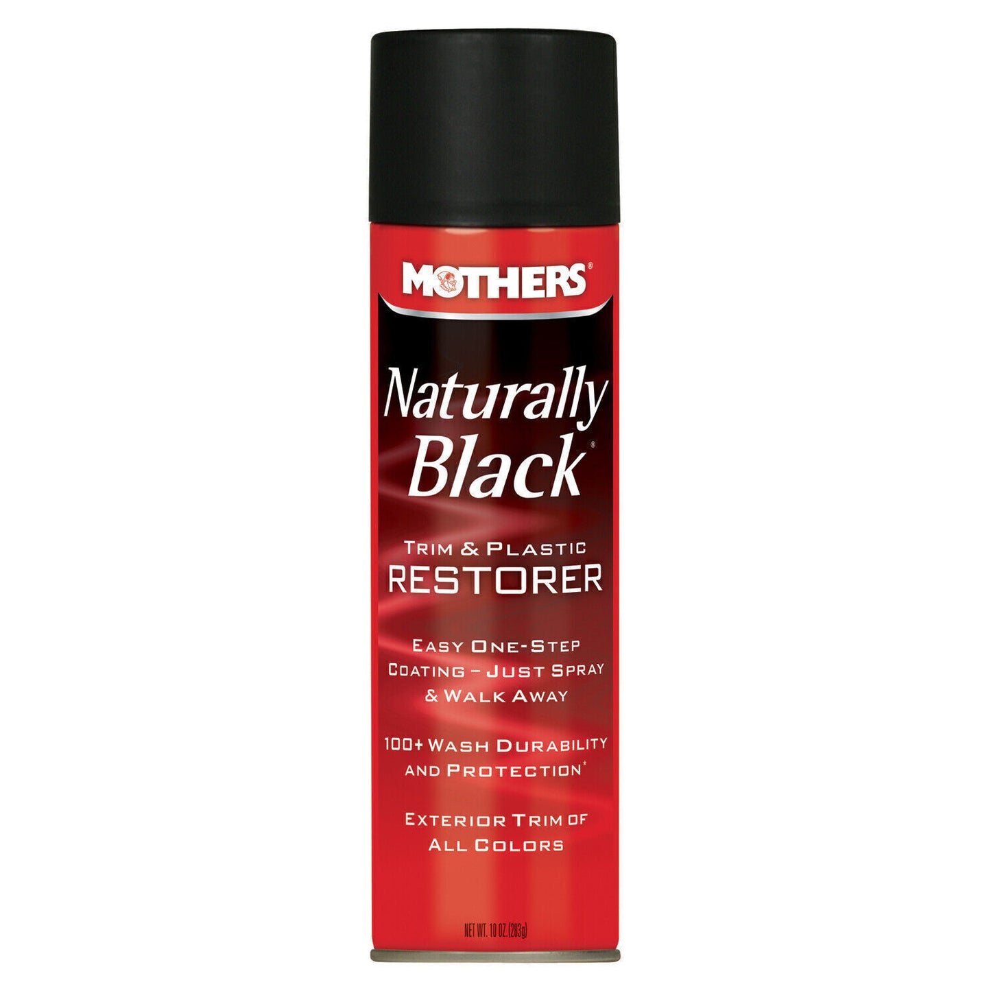 Mothers Naturally Black Trim & Plastic Restorer 283g Aerosol