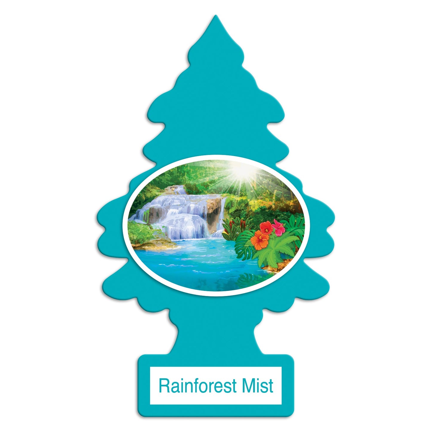 Little Trees Air Freshener - RAINFOREST MIST - Classic Hanging Car/Home/Office – AU Stock