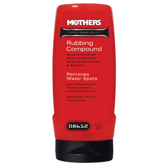 Mothers Professional Rubbing Compound 355ml Heavy Cut P2000+