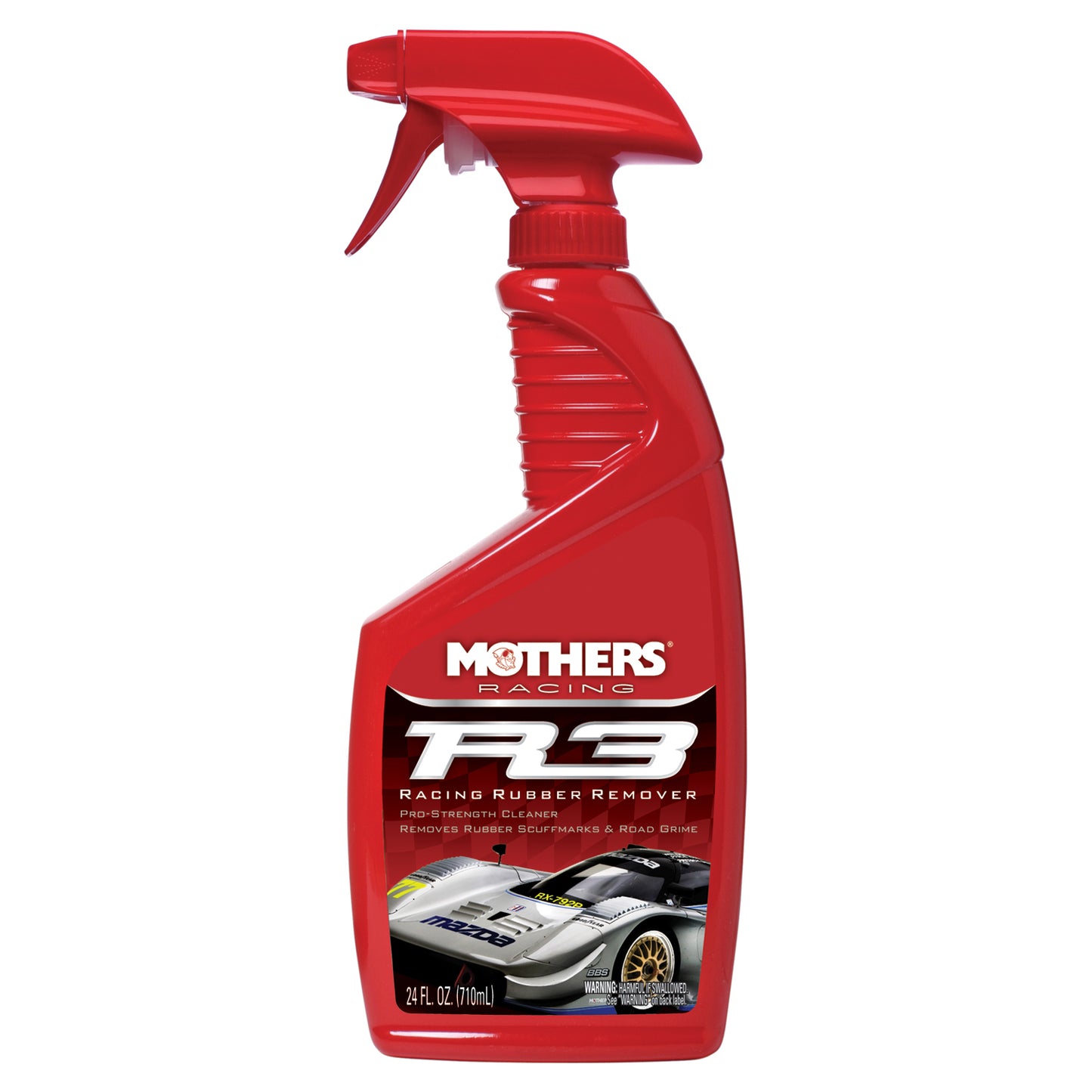 Mothers R3 Racing Rubber Remover 710ml Removes Rubber & Scuff Marks