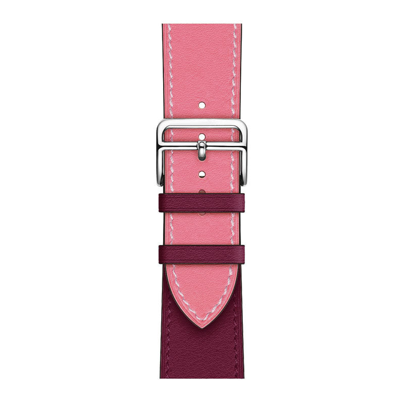 Compatible with Apple Watch Leather Band Strap Series 3-8 38/40/41mm