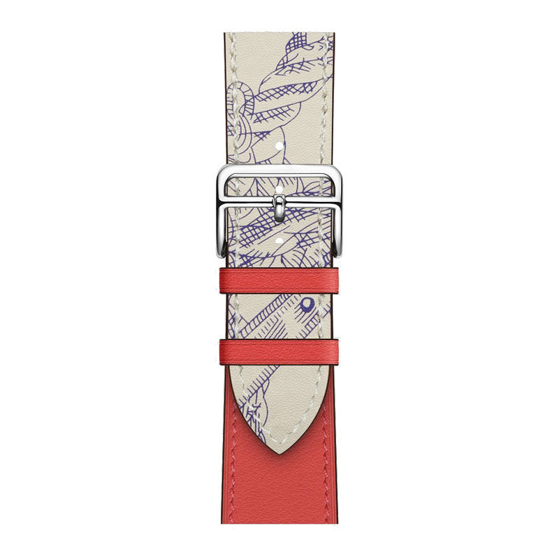 Compatible with Apple Watch Leather Band Strap Series 3-8 38/40/41mm