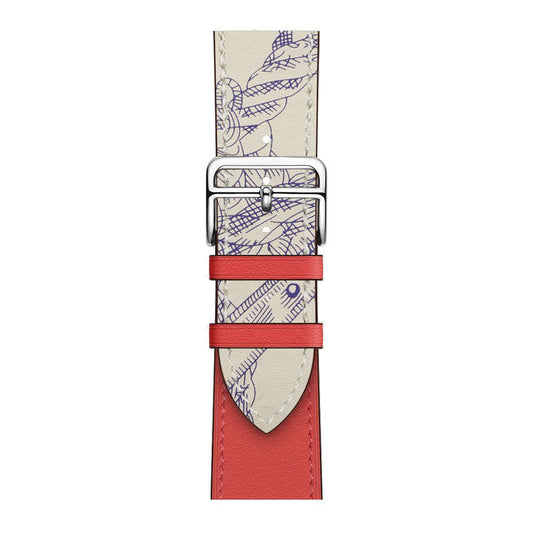 Compatible with Apple Watch Leather Band Strap Series 3-8 38/40/41mm