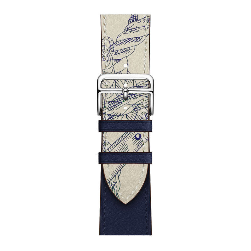 Compatible with Apple Watch Leather Band Strap Series 3-8 38/40/41mm