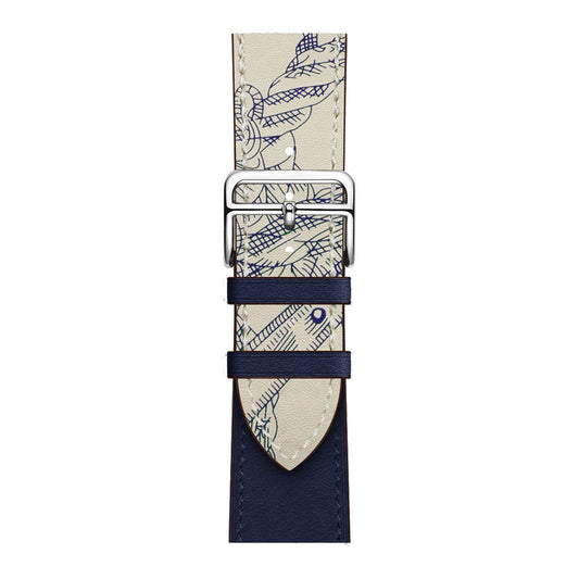 Compatible with Apple Watch Leather Band Strap Series 3-8 38/40/41mm