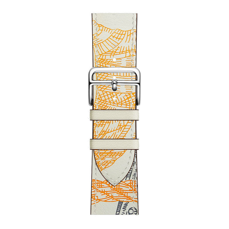 Compatible with Apple Watch Leather Band Strap Series 3-8 38/40/41mm