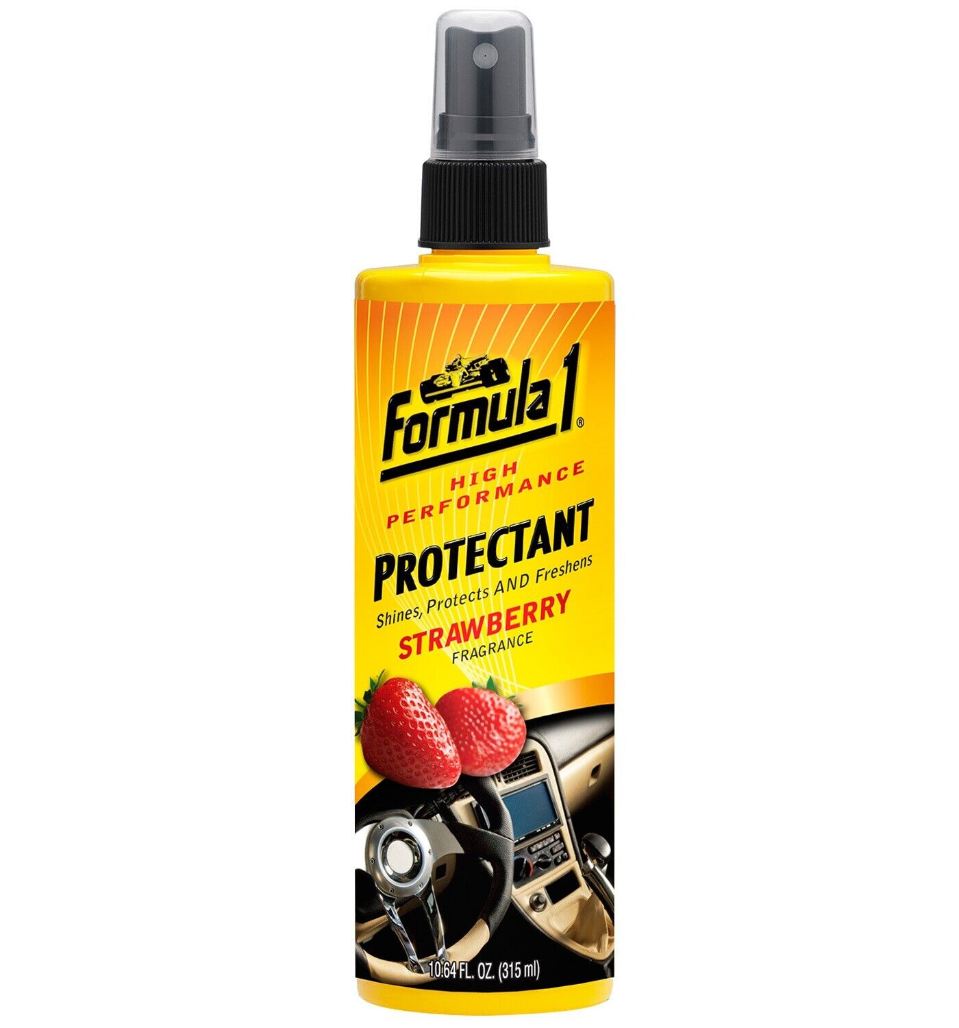 Formula 1 Fragranced Protectant 295ml – Cleans, Shines & Protects – Strawberry