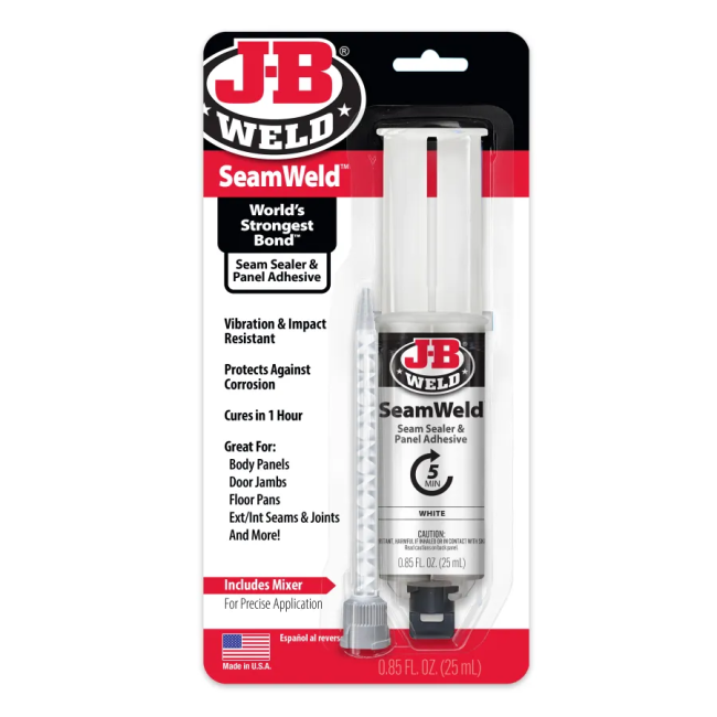 JB Weld SeamWeld White Seam & Panel Adhesive 25ml JB50178
