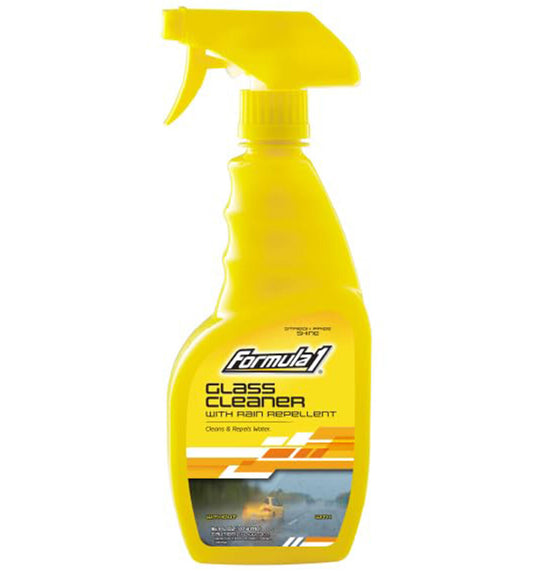 Formula 1 Glass Cleaner & Rain Repellent 680ml – 2-in-1 Anti-Rain
