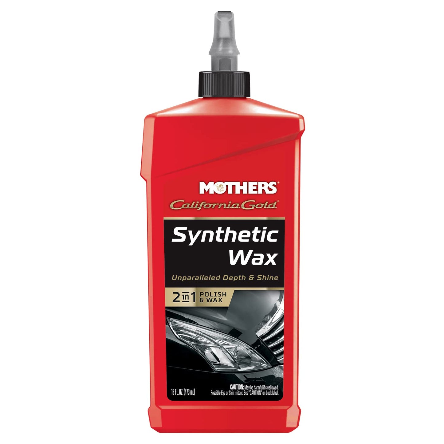 Mothers California Gold Synthetic Wax 473ml 2-in-1 Polish & Wax 655716