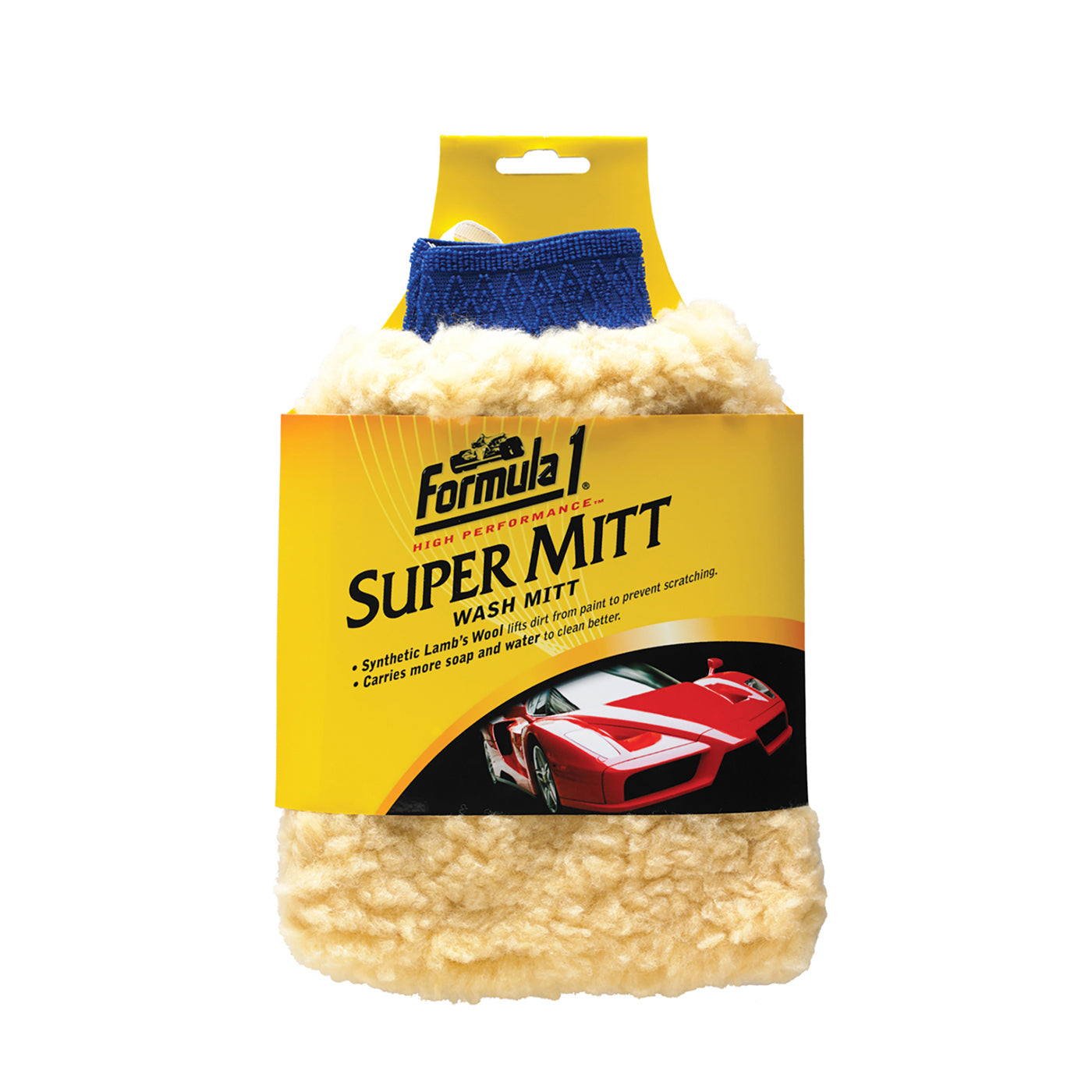 Formula 1 Super Mitt Wool Wash Mitt – High-Foam, Scratch-Safe | AU