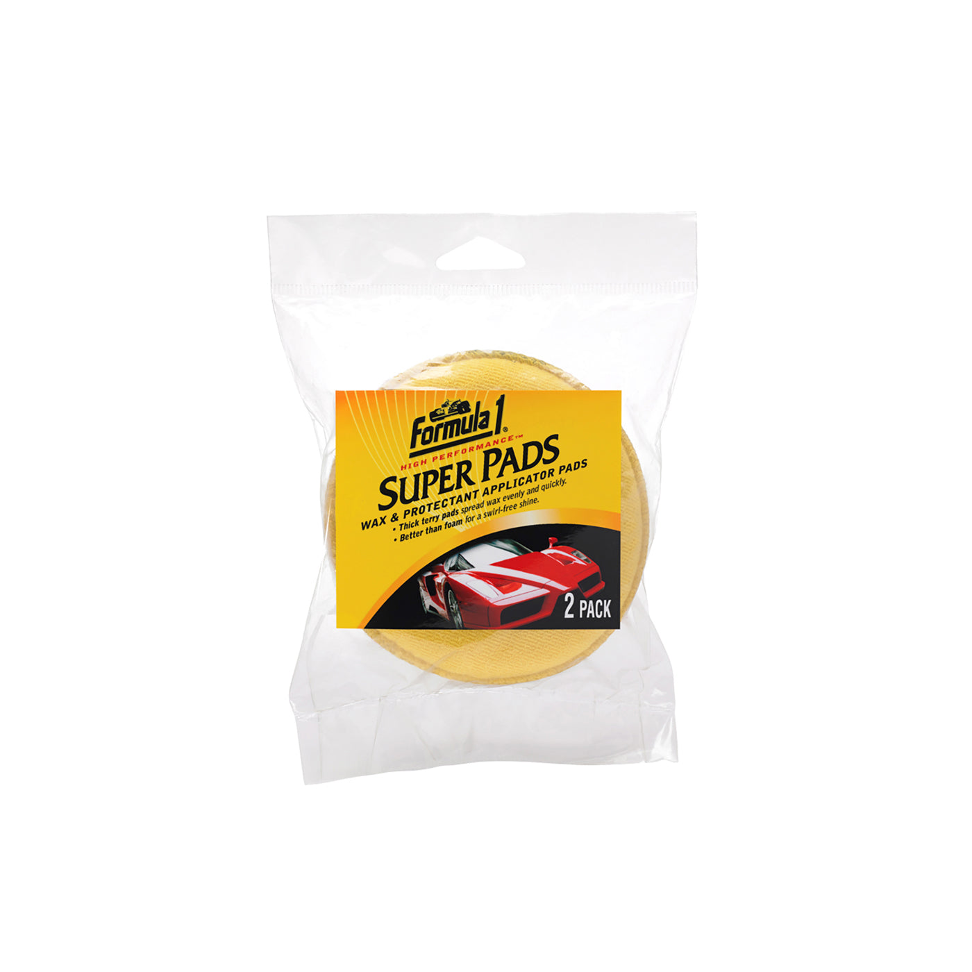 Formula 1 Super Pads 2-Pack – Wax & Protectant Applicator Pads | AU