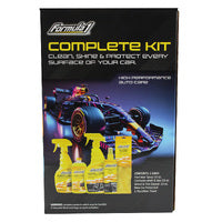 Formula 1 Complete Auto Car Care Kit – Interior & Exterior Cleaning Gift Box | AU Stock