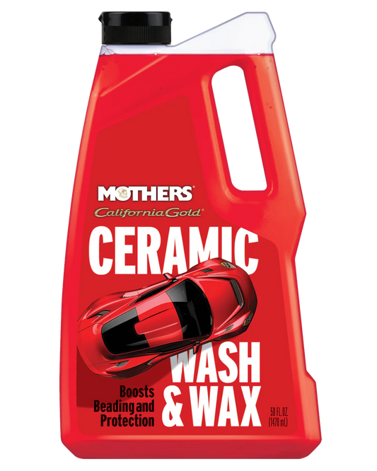 Mothers California Gold Ceramic Wash & Wax 1478ml SiO2 Car Shampoo