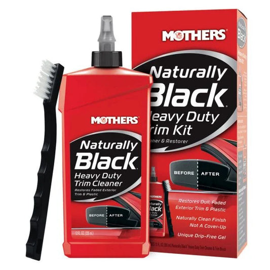 Mothers Naturally Black Heavy Duty Trim Cleaner Kit 355ml