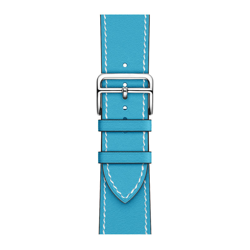 Compatible with Apple Watch Leather Band Strap Series 3-8 38/40/41mm