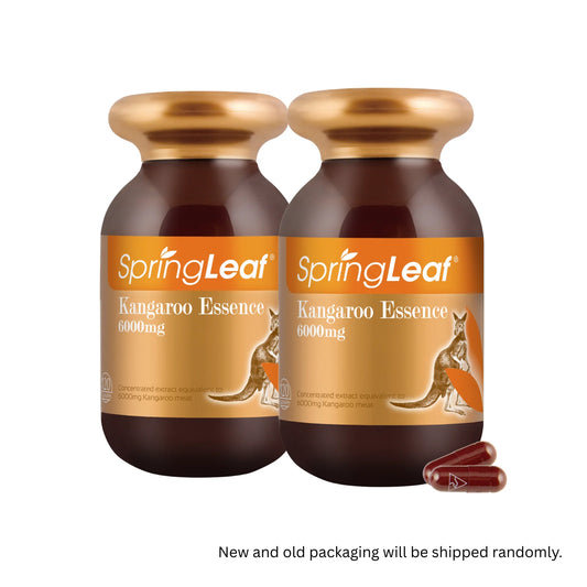 Homart SpringLeaf | Kangaroo Essence 6000mg 120Capsules | Support Energy And Vitality