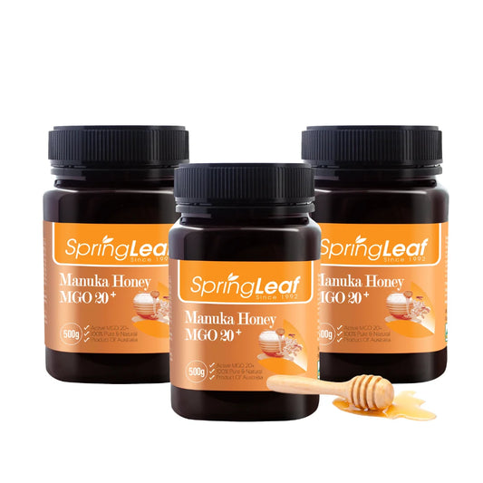 Homart SpringLeaf Manuka Honey MGO 20+ 500g