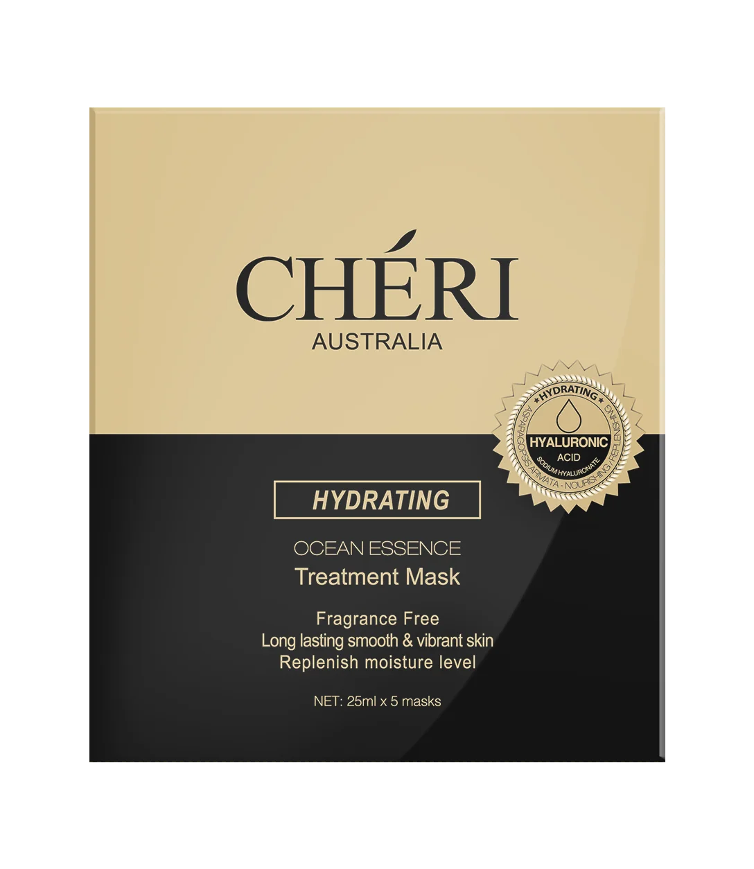 Homart Cheri Face Mask Hydrating 25ml Ocean Essence x 5