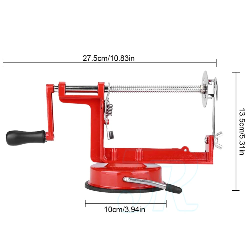 OZ Corer 3 in 1 Apple Slinky Machine Peeler Fruit Cutter Slicer Kitchen Tool R