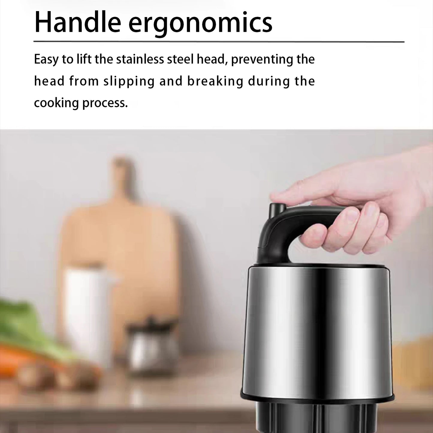 6L Stainless Steel Electric Meat Grinder 1000W Powerful Meat Mincer Stainless Steel Vegetable Chopper EU Plug For Home Kitchen Use