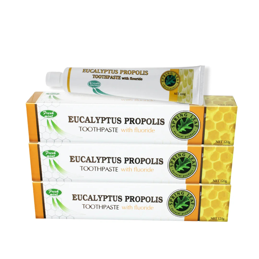 Homart Springleaf Eucalyptus Propolis Toothpaste with fluoride 120g