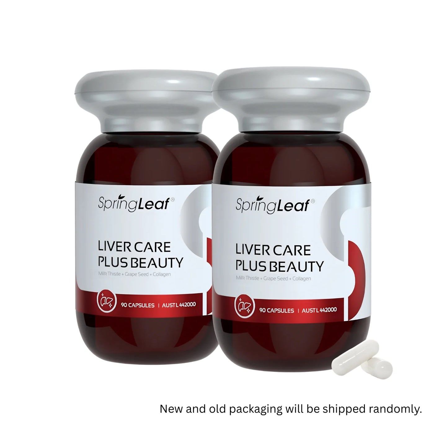 Homart SpringLeaf Liver Care Plus Beauty 90 Capsules
