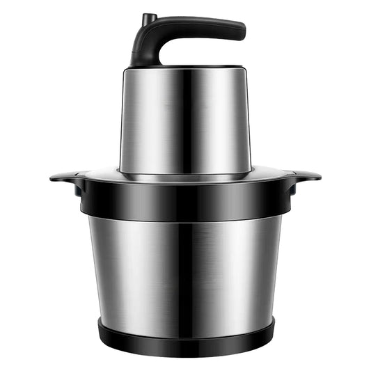 6L Stainless Steel Electric Meat Grinder 1000W Powerful Meat Mincer Stainless Steel Vegetable Chopper EU Plug For Home Kitchen Use