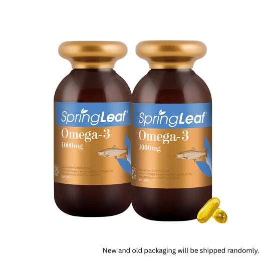 Homart SpringLeaf Omega-3 1000mg 200 Capsules
