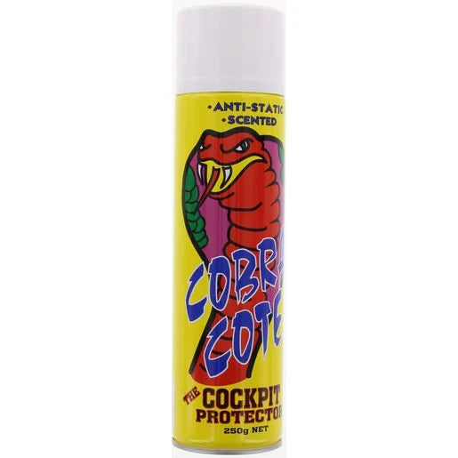 Cobra Cote Vinyl Protectant 250g – Anti-Static Vanilla Scent | Dash & Trim