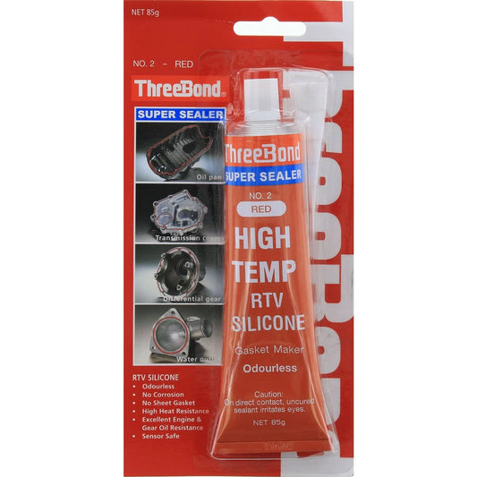 ThreeBond SS2-85BP Red RTV Silicone Gasket Maker 85g – High Temp – AU Stock