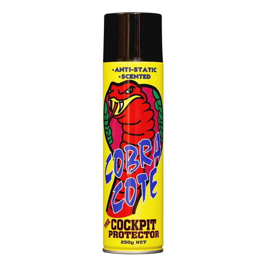 Cobra Cote Vinyl Protectant 250g – Anti-Static Black Aqua Scent | Dash & Trim