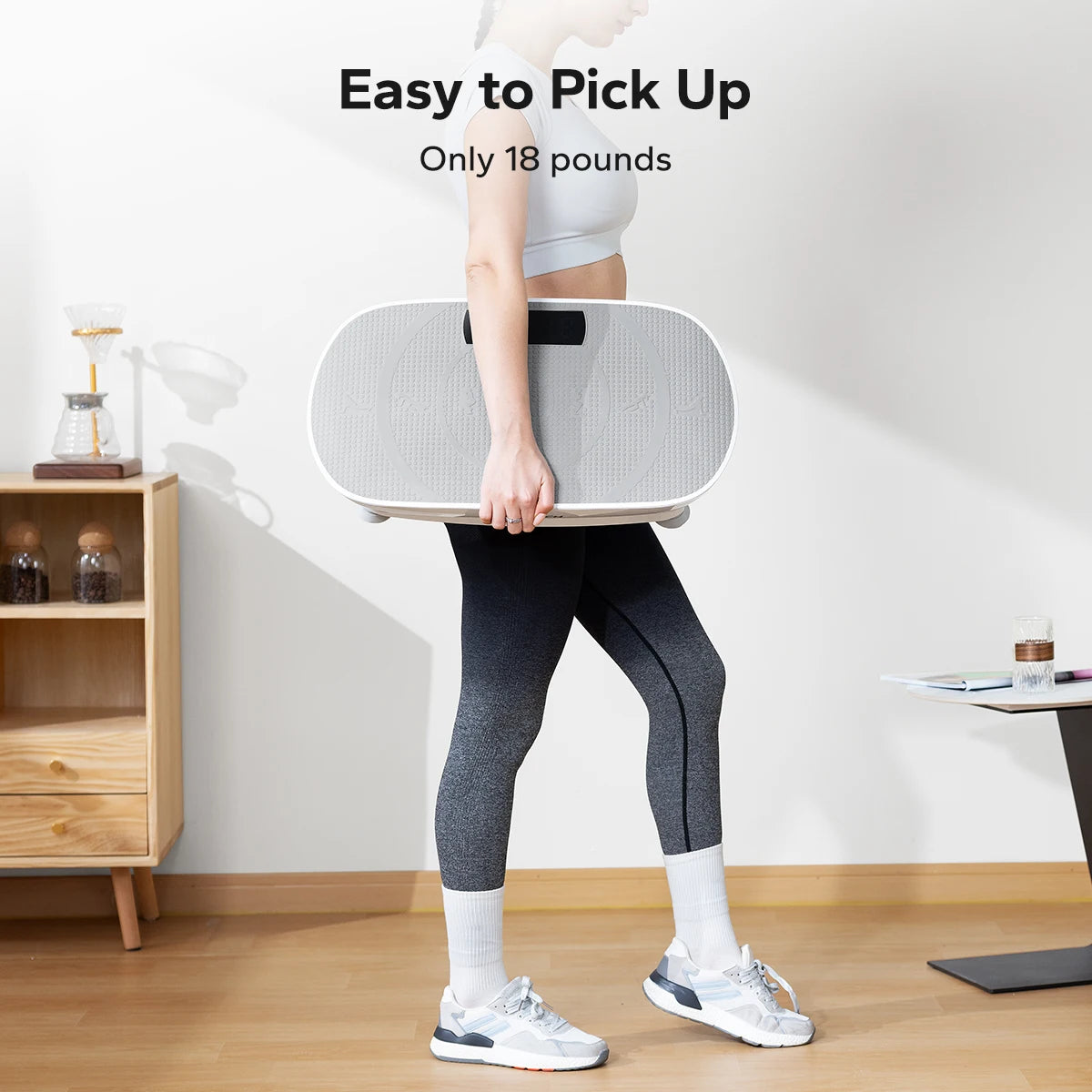 MERACH Vibration Plate CV30 Exercise Machine Whole Body Workout Power Vibrate Fitness Platform Vibration Weight Loss&Shaping