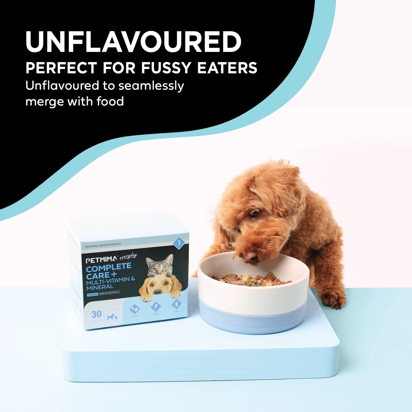 Homart Petmima Complete Care + Multi-Vitamin & Mineral 10g x 30 Sachet For Dogs & Cats All In One Nutrition