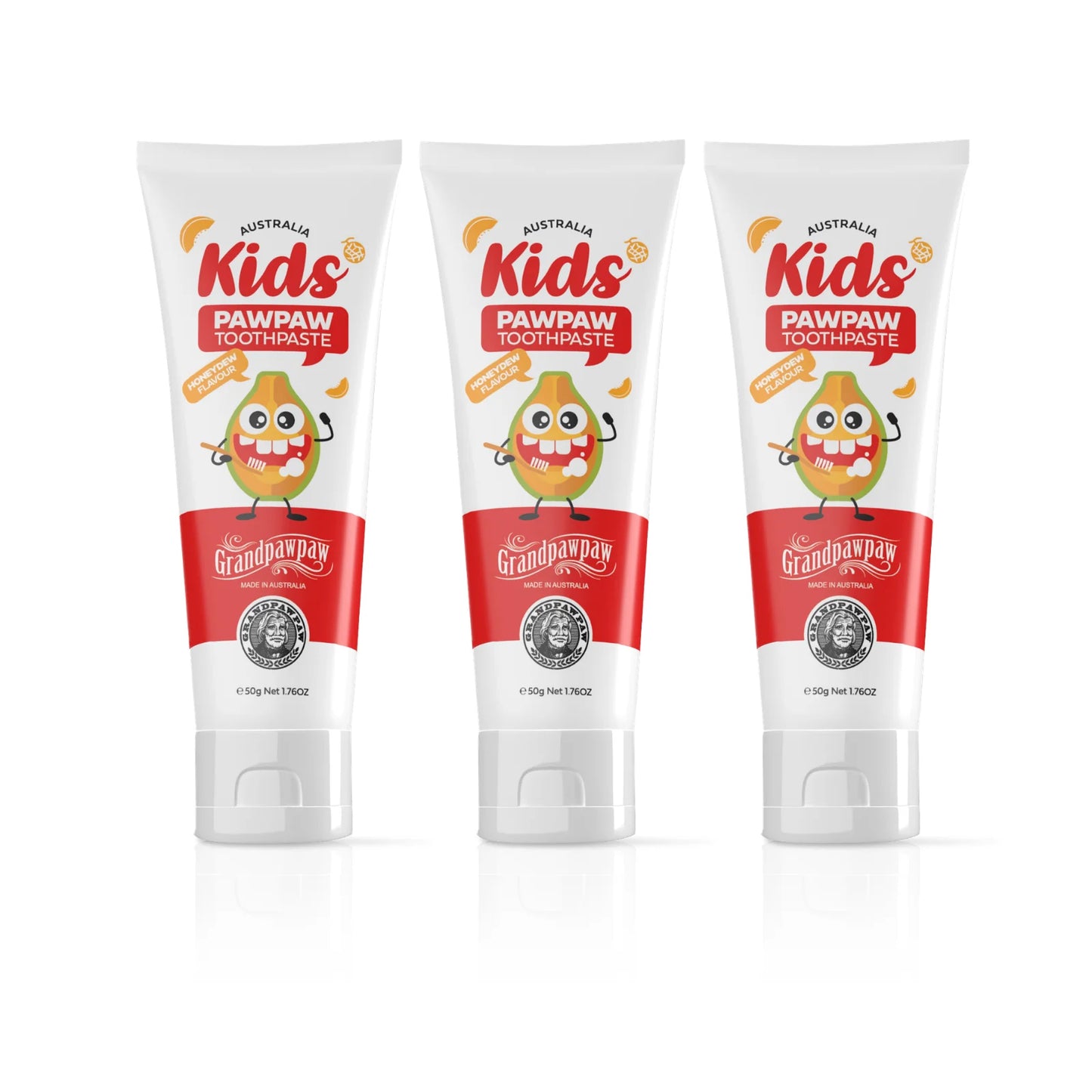 Homart Grandpawpaw Kids Pawpaw Toothpaste 50g