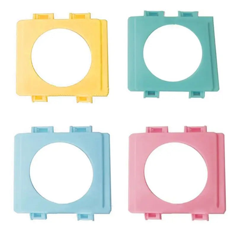 Small Hamster Cage Fittings External Pipe Mouth Baffle Hamsters Toy Cages Tunnel Port Outside Plate D0AC