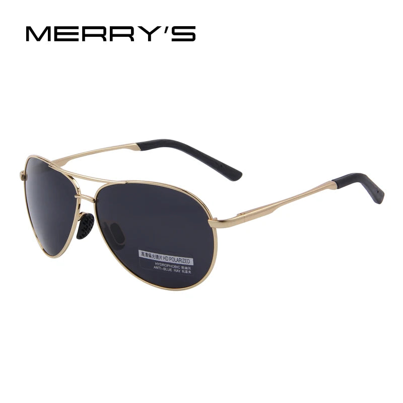 MERRYS Fashion Mens UV400 Polarized Sunglasses Men Driving Shield Eyewear Sun Glasses