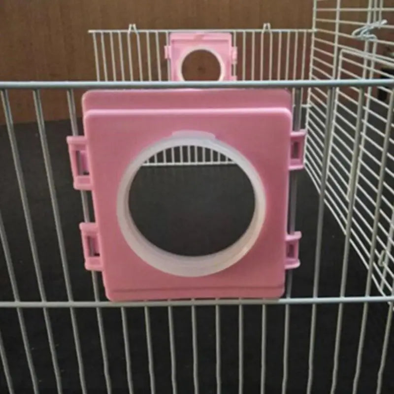Small Hamster Cage Fittings External Pipe Mouth Baffle Hamsters Toy Cages Tunnel Port Outside Plate D0AC