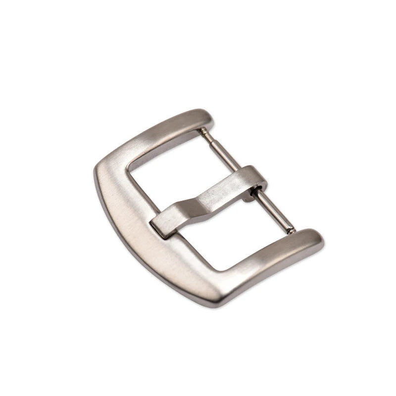 Watch Band Metal Buckle 14 16 18 20 22 24 26mm Universal Watchband Strap Silver Black Color Stainless Steel Clasp Accessories