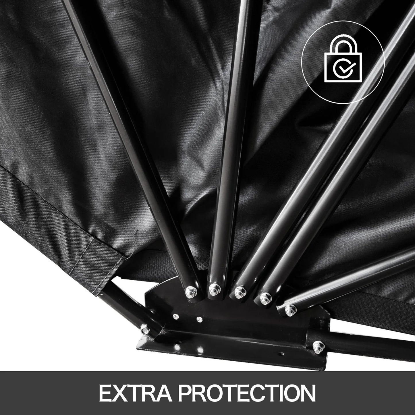 SucceBuy Universal Waterproof Motorcycle Cover Outdoor Shelter Protection Moto Accessories Storage Garage Use for Dust UV Etc