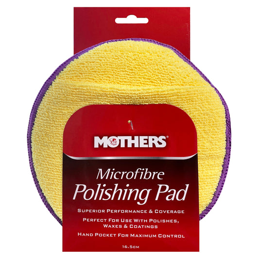 Mothers Microfibre Polishing Pad Car Detailing Buffing Tool