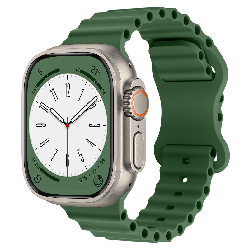 Compatible with Apple Watch Ocean Band Strap iWatch Ultra Series 3-8