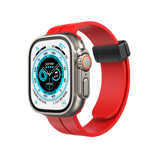 Compatible with Apple Watch Quick Magnetic Sports Band Strap Series 8-2