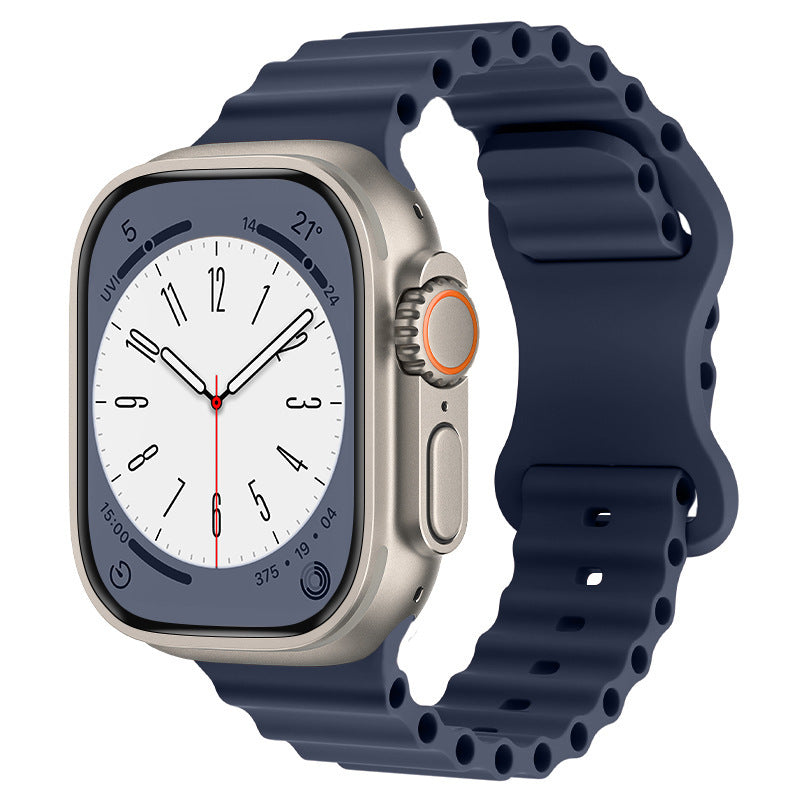 Compatible with Apple Watch Ocean Band Strap iWatch Ultra Series 3-8