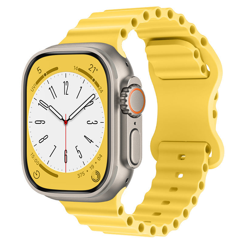 Compatible with Apple Watch Ocean Band Strap iWatch Ultra Series 3-8