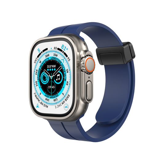 Compatible with Apple Watch Quick Magnetic Sports Band Strap Series 8-2